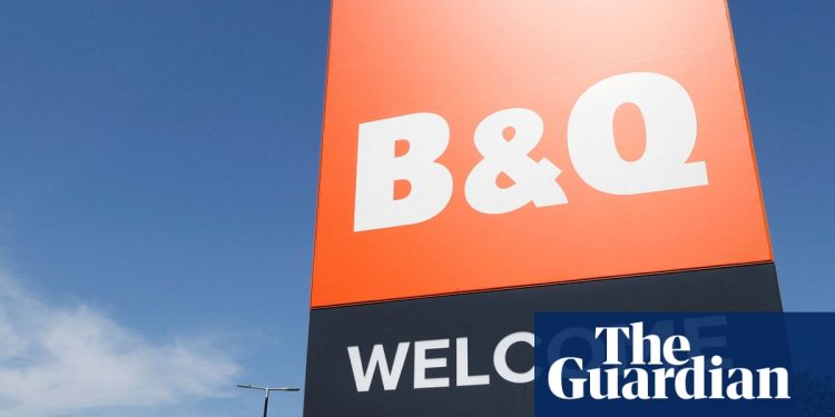 B & Q Propietario Levante el pronóstico de ganancias en medio de una fuerte demanda de cocinas | Martín pescador