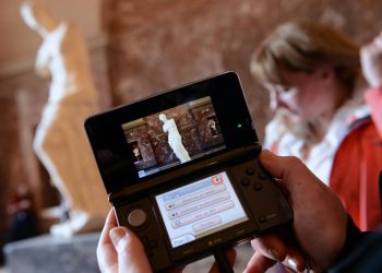 «Juego Over» Pour les Nintendo 3ds du Musée du Louvre