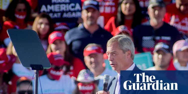 Nigel Farage admite violar las reglas parlamentarias sobre el evento Trump | Nigel Farage