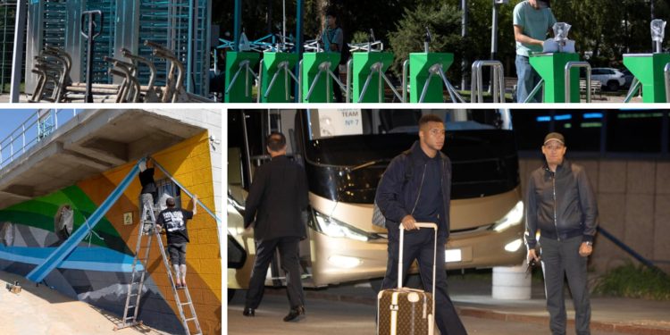 Locura por El Madrid en Almaty: 300 Fans en El Hotel, El 'Waka, Waka' Kazajo, Un 'Enemigo' Infiltrado …