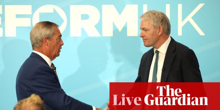 El diputado conservador Danny Kruger dice que el partido está «por encima», ya que defecta la reforma – Política del Reino Unido Live | Política