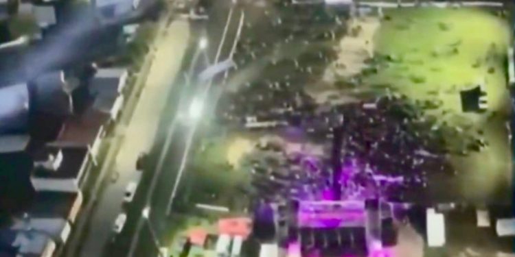 Fiasco de Milei en el Acto de Moreno, Ni Con Los ACreadas Lograron Llenar La Cange