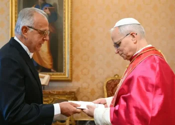 Iván Velásquez Presente Ante El Papa León XIV Sus Cartas Credenciales como embajador ante el Vaticano