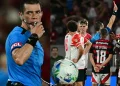 Andrés Rojas, Árbitro Colombiano, en el ojo del huracán por polémica expulsiones en el flamengo vs. estudiantes de copa libertadores, video