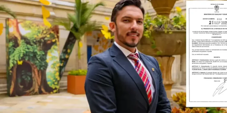 Juan Carlos Florián es Nombrado Nuevo Ministro de Igualdad y Equidad Luego de su Renuncia y Tras Polémica Por la Ley de Cuotas