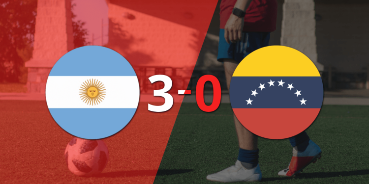 Con Doblete de Lionel Messi, Argentina Liquidó 3-0 A Venezuela