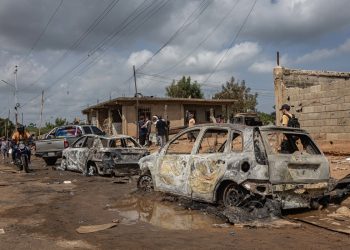 Así quedó la zona afectada por explosión en el estado zulia