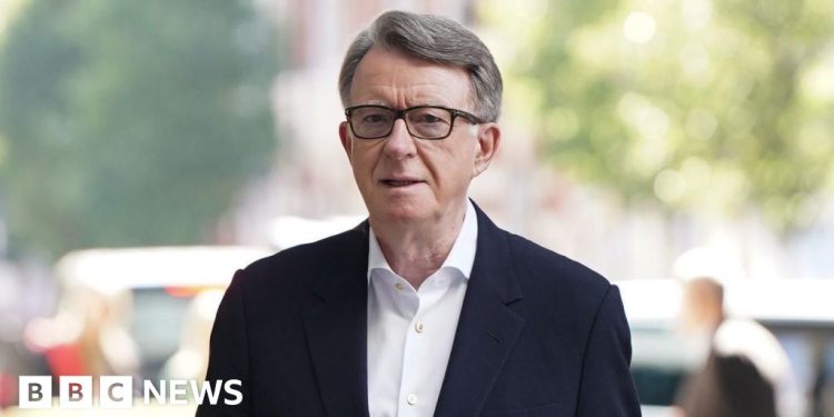 Jaws cae en Westminster en Mandelson Revelations