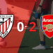 Arsenal Fue Superior y Venció por dos Goles A Athletic Bilbao en El Estadio La Catedral