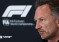Christian Horner: Demandante Trabajando en la Fórmula 1