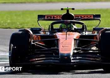 Gran Premio italiano: Lando Norris más rápido de Charles Leclerc en la práctica del viernes en Monza