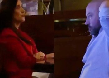 EN MEDIO DE ESCÁNDALO POR LOS AUDIOS Y LAS COIMAS, APARECIÓ UN VIDEO DE VILLARRUEL CON SPAGNUOLO | Se Los ve Cenando en un restaurante