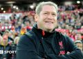 Matt Beard dejó un 'legado' en el Liverpool, dice el jefe de los Rojos Gareth Taylor