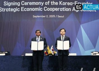 ECUADOR Y COREA DEL SUR FIRMAN ACUERDO DE COOPERACIÓN ECONÓMICA