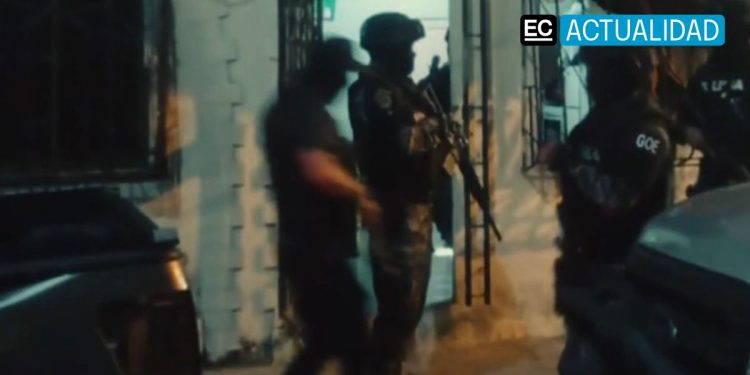 Perseguridad en calderón deja un abatido y tres aprehendidos