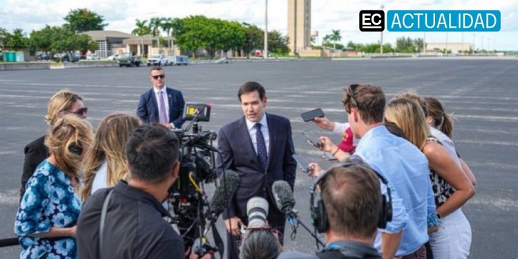 Marco Rubio, Secretario de Estado de Ee.uu., Llega a Ecuador en VisitA Oficial