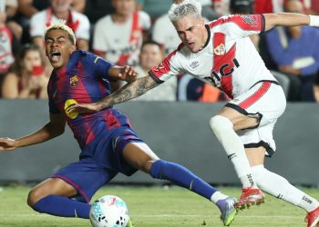 Dirado de Barcelona con Rayo Vallecano en La Liga después de Var Outage | Noticias de fútbol