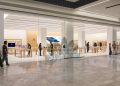 La última tienda de Apple tiene una nueva forma de difuminar el límite entre el interior y el exterior