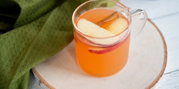 Mi giro en la sidra de manzana especiada casera