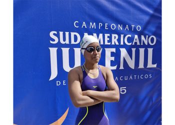 Rodrigues termina fuerte en el campeonato de natación juvenil sudamericano