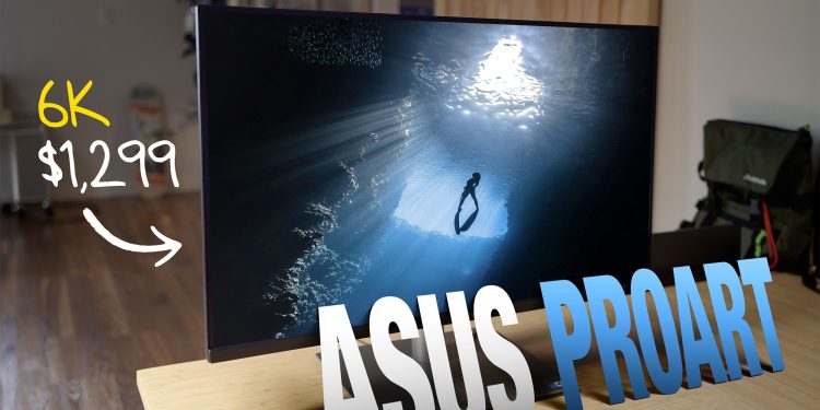 Revisión ASUS Proart 6K: $ 1,299 le brinda una pantalla de 32 pulgadas de 6k