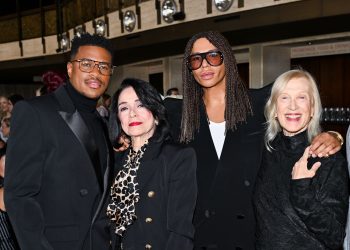 Balmaination se hizo cargo del Lincoln Center cuando Olivier Rousteing aceptó el premio del Consejo de Couture
