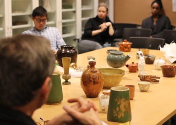 Estudio de cultura material, historia del diseño y artes decorativas en Bard Graduate Center en Nueva York