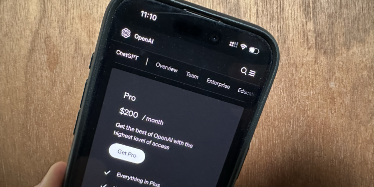 ChatGPT está obteniendo algunas características nuevas y emocionantes, pero solo si paga $ 200 al mes