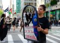 Ver fotos de la protesta masiva contra Netanyahu en Nueva York