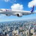 Latam ordena 74 aviones Embraer para acelerar el crecimiento