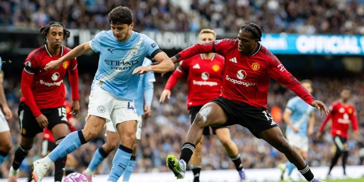 Abdoukidir Khusanov, la bola de demolición humana que está resolviendo la posición de problemas de Manchester City