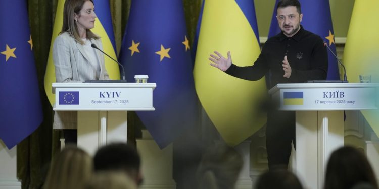 Membresía en la UE Una forma de garantía de seguridad, el jefe del Parlamento le dice a Zelenskyy – Politico