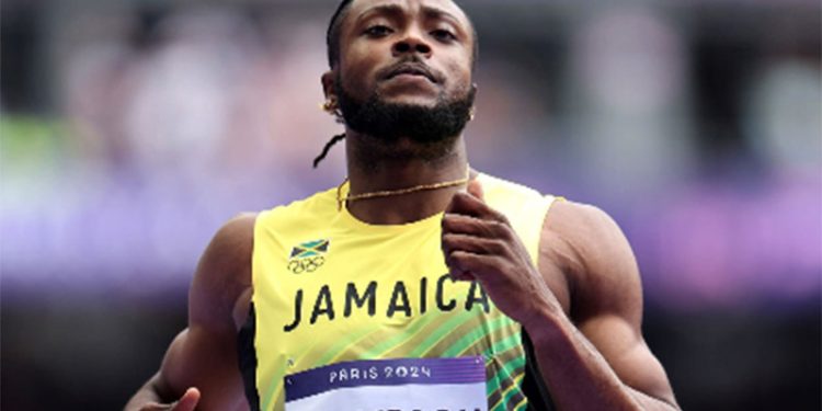 Thompson, Sevilla, Blake cruce en semifinales de 100 metros de hombres