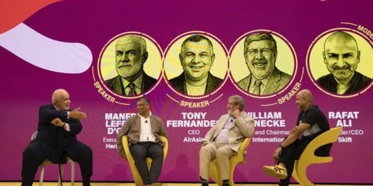 Leyendas de viajes Desenchufado Tony Fernandes, Manfredi Lefebvre d'Ovidio y Bill Heinecke – Video completo