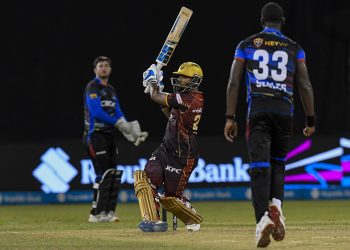 Republic Bank Cpl Eliminator. Los poderes magistrales de Pooran TKR ganan sobre los halcones