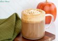 Receta de café con leche de especias de calabaza casera
