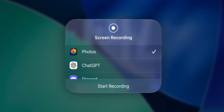iOS 26 presenta grabaciones de pantalla de mayor calidad para iPhone y iPad