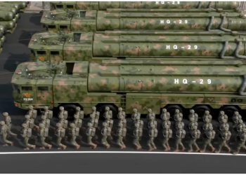 Todas las nuevas armas presentadas por China en el enorme desfile militar de Xi Jinping