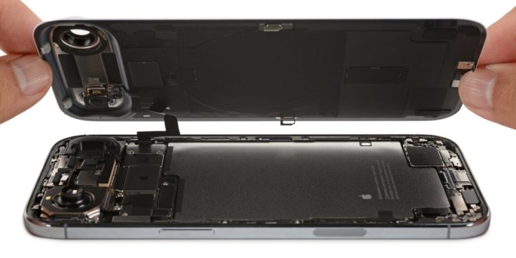 Ifixit derriba el aire del iPhone, descubre que es en su mayoría batería