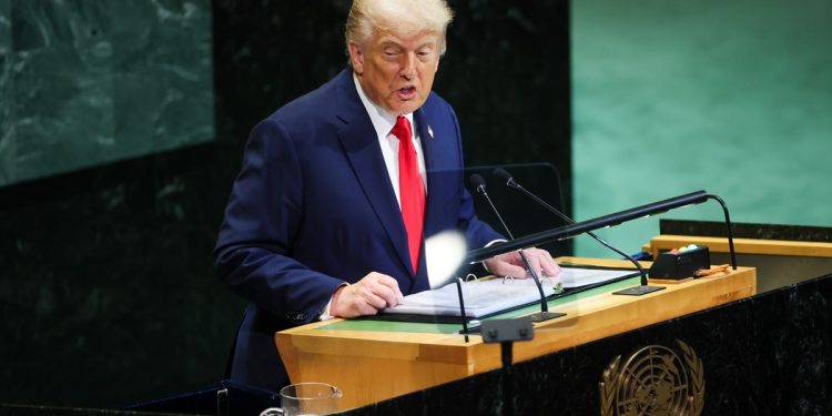 Trump acusa que estado palestino sería un prema para hamás