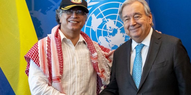 Gustavo Petro Insiste en Cear un Ejército Internacional para liberar una palestina