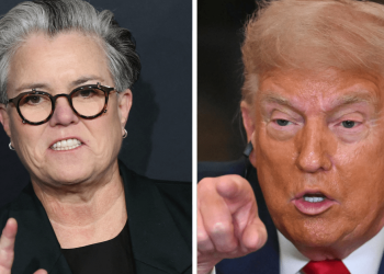 Rosie O'Donnell hace referencia a Epstein en renovada fila con Trump