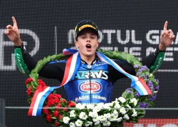 Moreira se subió a la Honda de MotoGP por Vez Primera