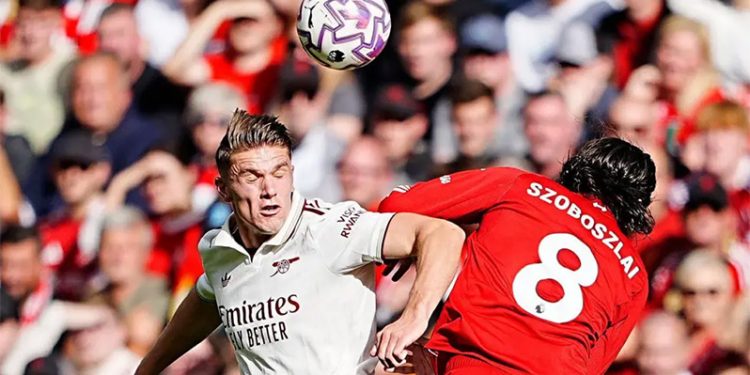 La capa de precaución de Arteta termina en más miseria de Anfield para el Arsenal