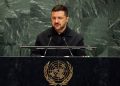 El discurso de Unga de Zelensky advierte sobre Ucrania Arms Race con Rusia
