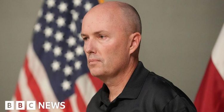 Sospechoso en Charlie Kirk disparando que no cooperan con las autoridades, dice el gobernador de Utah.