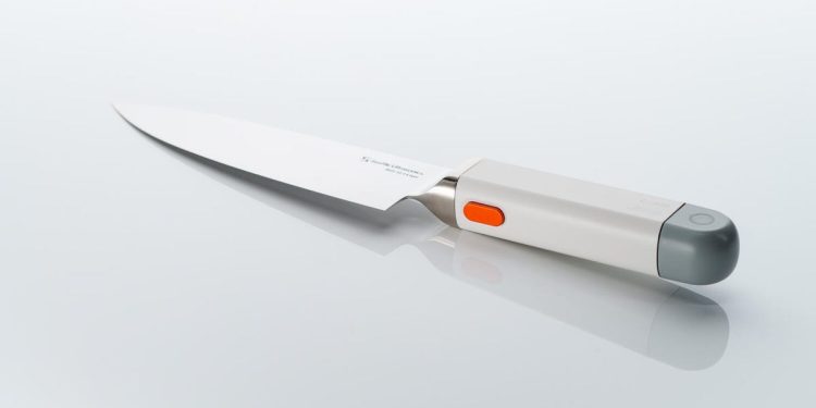 Inventor de $ 399 El cuchillo de chef vibrante dice que requiere '50% menos de fuerza para cortar'