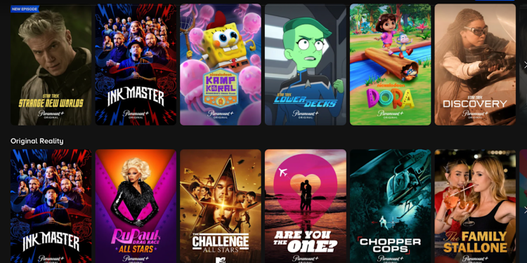 Paramount+ suscripciones anuales están a la venta para la mitad