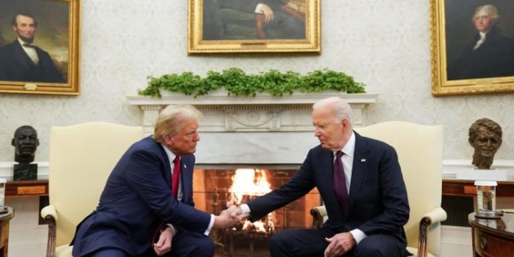 Trump Hace Su Remeso Triunfal A Washington Para una Reunión como la que nunca le concedió un biden
