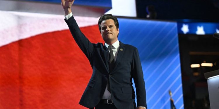 Matt Gaetz Declina Su Designación Secretario de Justicia